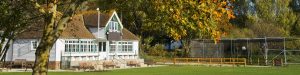 Hythe Cricket and Squash Club - CLubhouse in Autumn